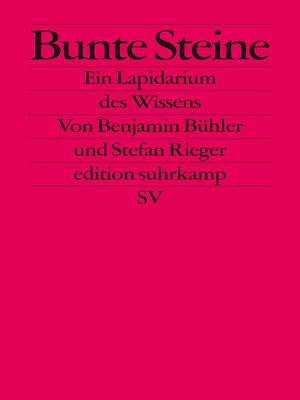 cover image of Bunte Steine